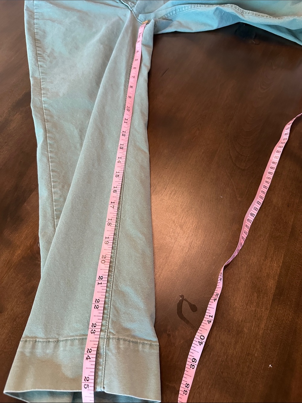 Old Navy Women's Straight Leg Trousers in Sage Green - Picture 6 of 6